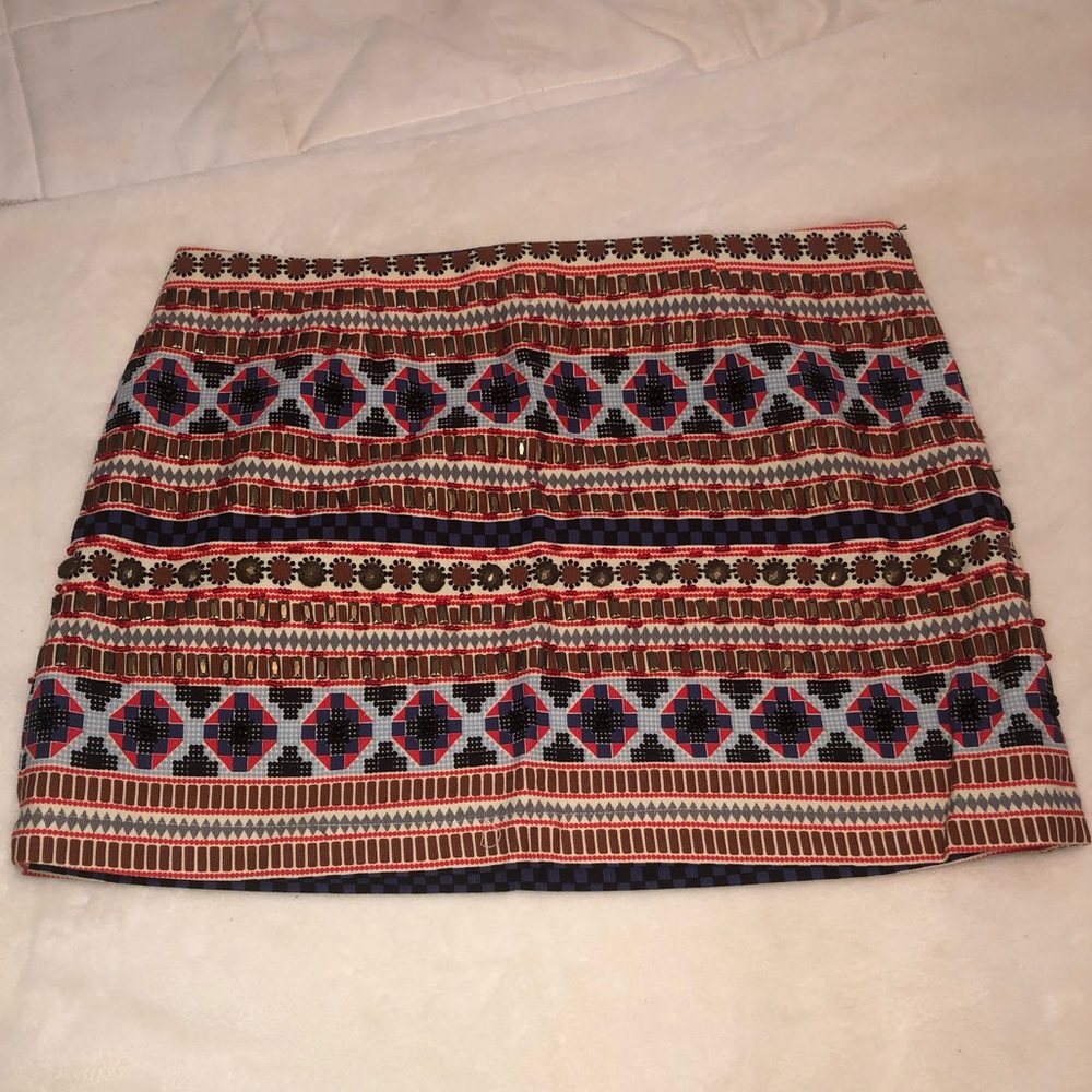 Tribal beaded skirt